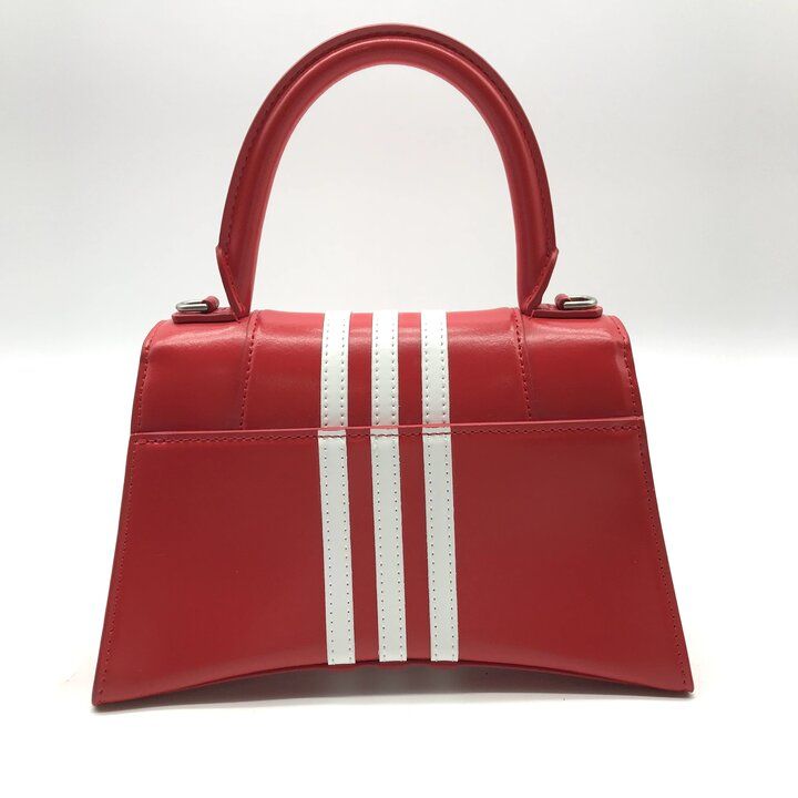 Balenciaga Adidas Collaboration 2-Way Bag Hourglass Small Red — view 2