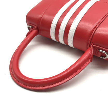 Balenciaga Adidas Collaboration 2-Way Bag Hourglass Small Red — view 6