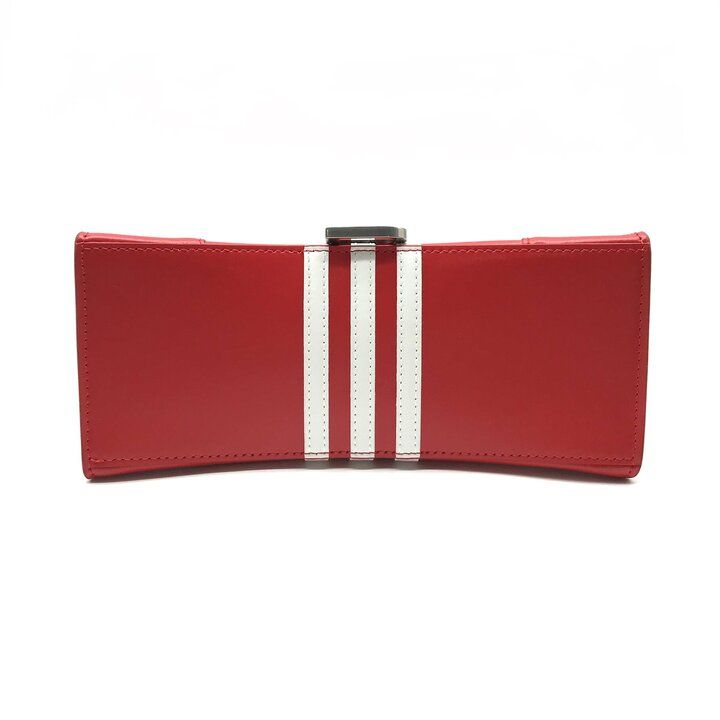 Balenciaga Adidas Collaboration 2-Way Bag Hourglass Small Red — view 3