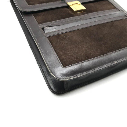 Gucci Sherry Line Suede Leather Shoulder Bag Crossbody Brown — view 5