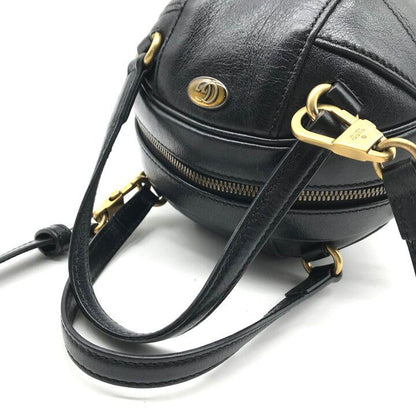 Gucci Basketball Shape Mini 2-Way Bag Leather Black Bag — view 7