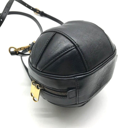 Gucci Basketball Shape Mini 2-Way Bag Leather Black Bag — view 5