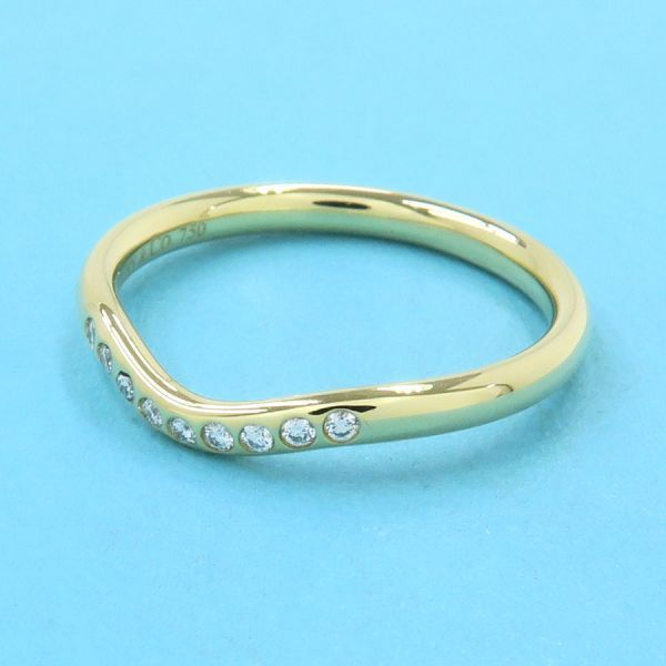 Tiffany & Co Curved Band Ring Diamond Neighborhood — view 2