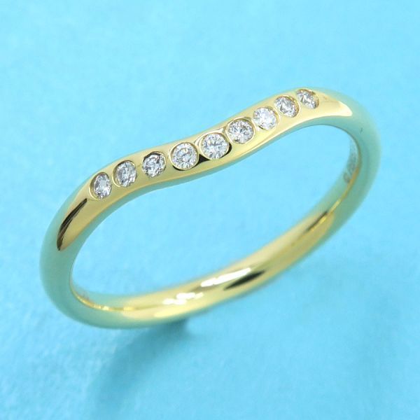 Tiffany & Co Curved Band Ring Diamond Neighborhood — view 5