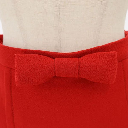 Miu Miu Skirt Red — view 4