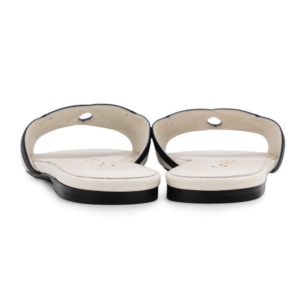 Chanel Sandals CC Logo Mules Lambskin — view 3