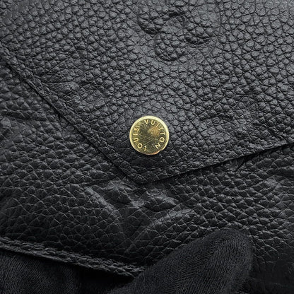 Louis Vuitton Coin Purse Monogram Empreinte Porte Cartes Recto Verso Black Card — view 7