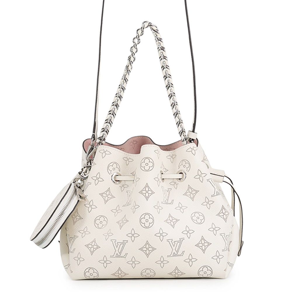 Louis Vuitton Shoulder Bag Monogram Mahina Bella 2-Way