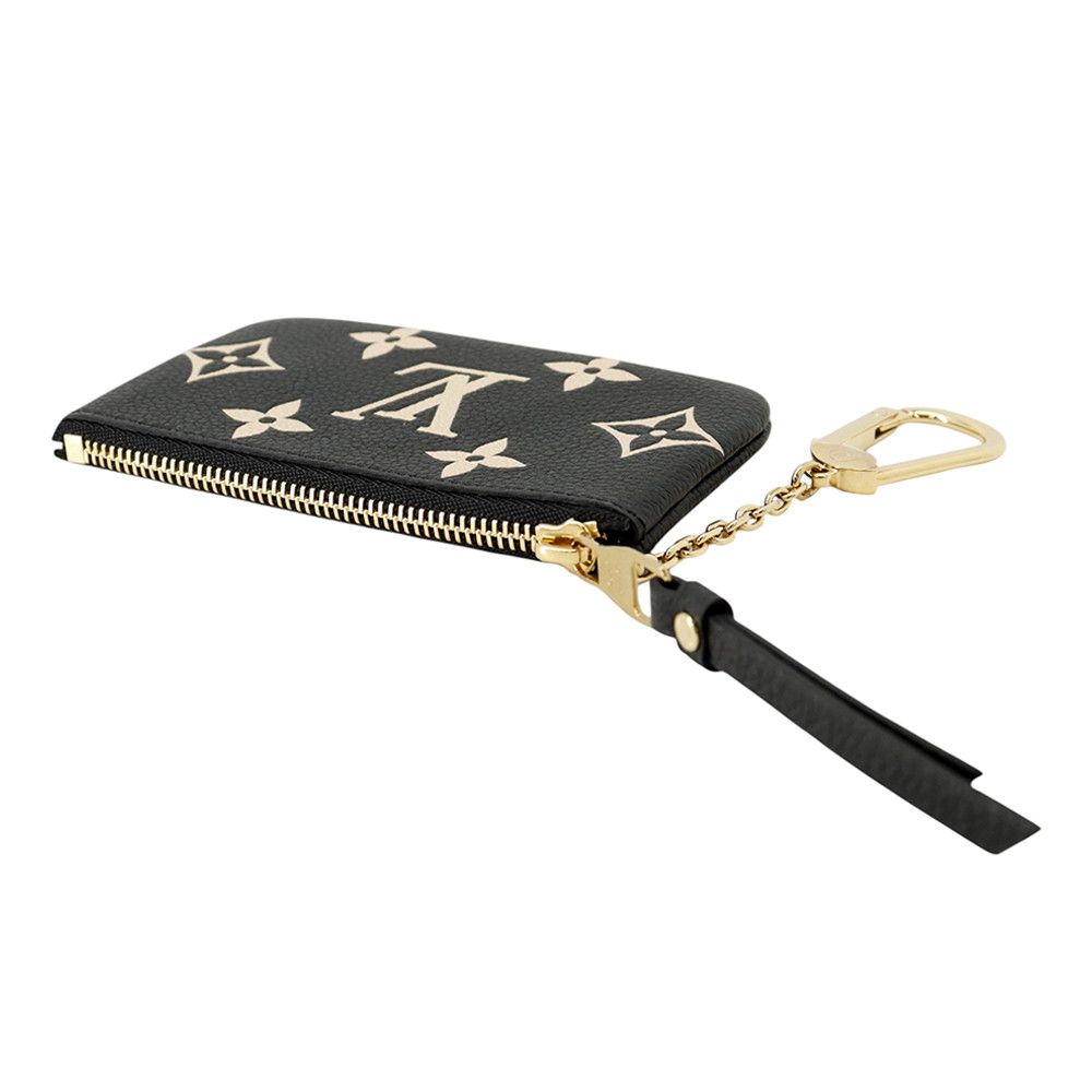 Louis Vuitton Coin Purse Monogram Empreinte Pochette Cles Black — view 2