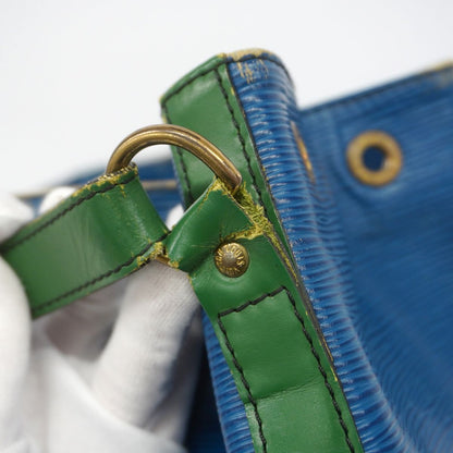 Louis Vuitton Shoulder Bag Epi Noe Toledo Blue Borneo Green — view 8