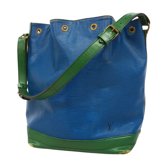 Louis Vuitton Shoulder Bag Epi Noe Toledo Blue Borneo Green