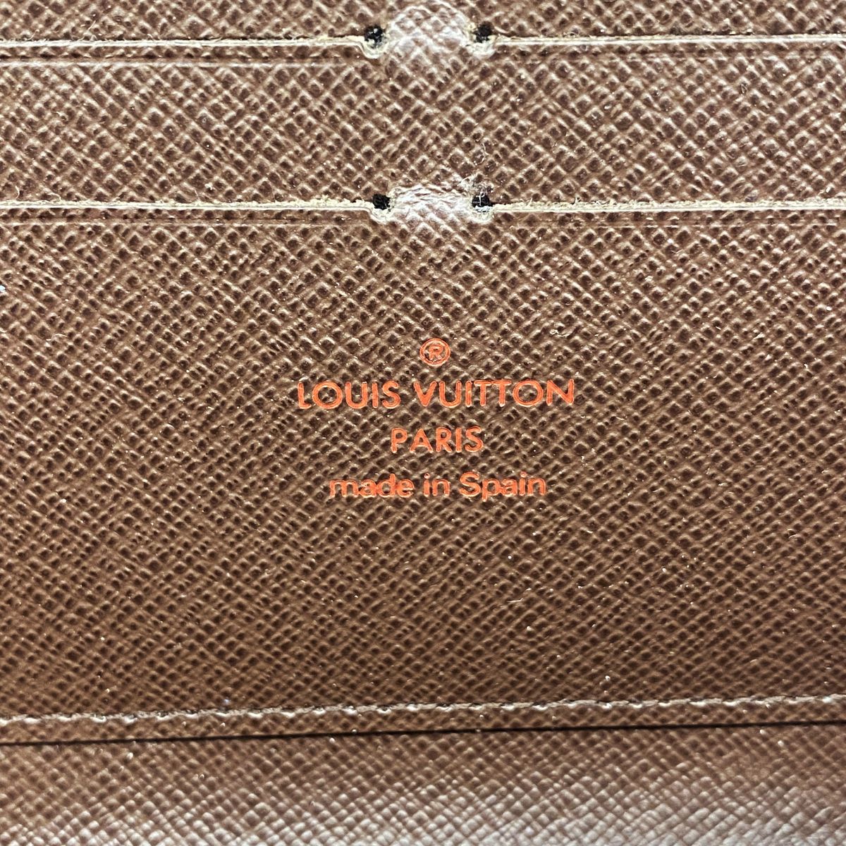 Louis Vuitton Wallet Damier Zippy Ebene — view 4