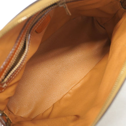 Celine Handbag Macadam Brown Gold 2-Way Bag — view 4