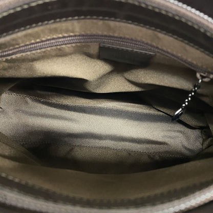 Gucci Shoulder Bag GG Nylon Brown — view 4
