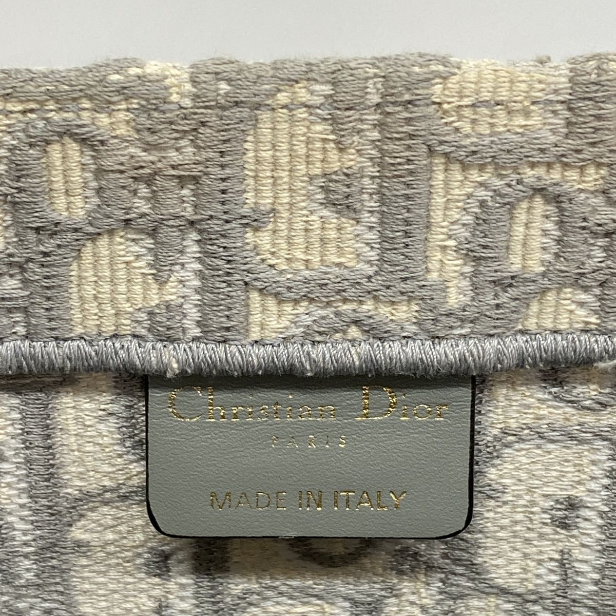 Dior Tote Bag Book Canvas Gray — view 5