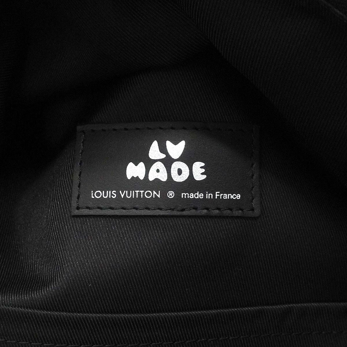Louis Vuitton Backpack Monogram Denim Multi Pocket Black NIGO Collaboration — view 5