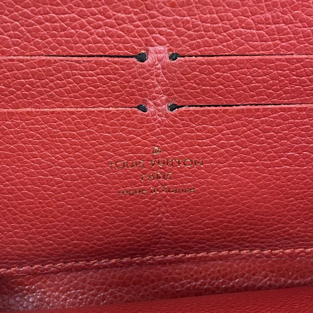 Louis Vuitton Wallet Monogram Empreinte Zippy Cerise — view 4