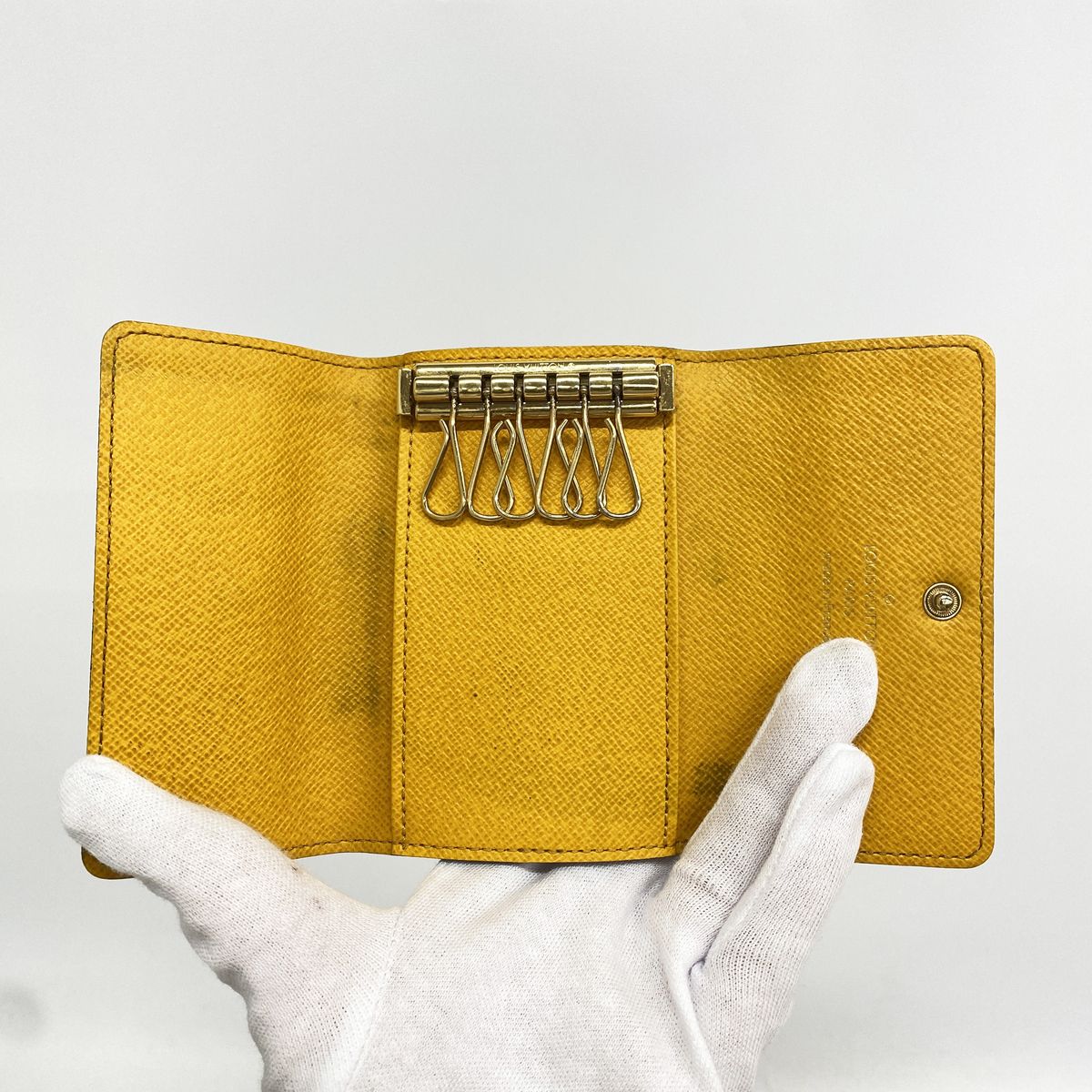 Louis Vuitton Key Case Monogram Multicles 6 Mimosa Key Holder — view 3