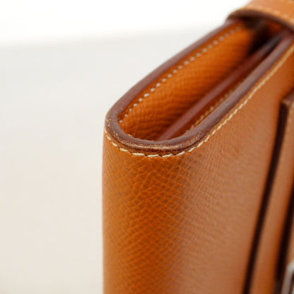 Hermes Wallet Kelly Long Veau Epsom Gold Silver — view 7