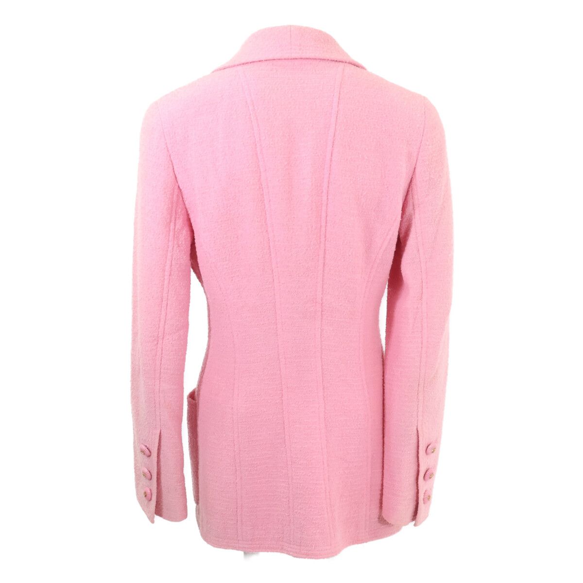 Chanel 93C CC Logo Tweed Jacket 36 — view 2