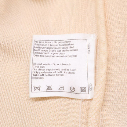 Chanel CC Logo Button Long Cardigan 44 — view 8