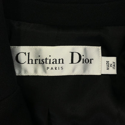 Dior Black Wool Mink Skirt Suit Galliano Era 34 — view 5