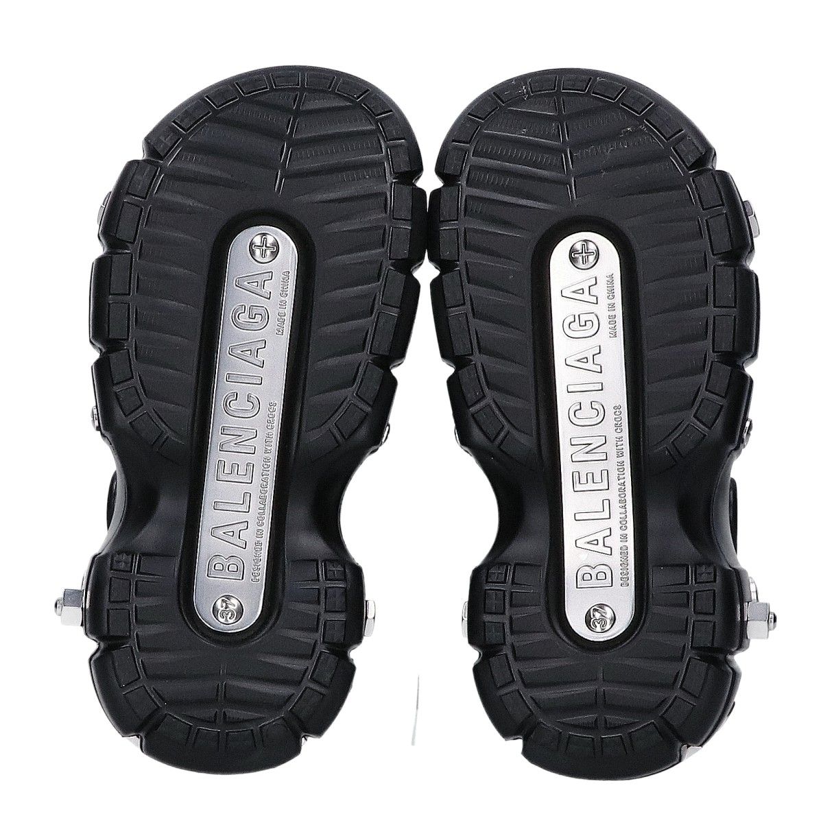 Balenciaga x Crocs Hard Rubber Sandals — view 6