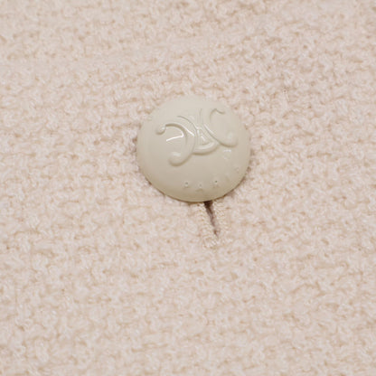 Celine Triomphe Button Cashmere Mixed Tweed Jacket 34 — view 8