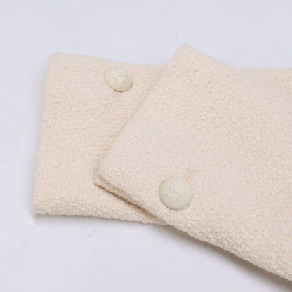 Celine Triomphe Button Cashmere Mixed Tweed Jacket 34 — view 7