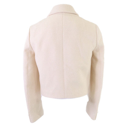 Celine Triomphe Button Cashmere Mixed Tweed Jacket 34 — view 3