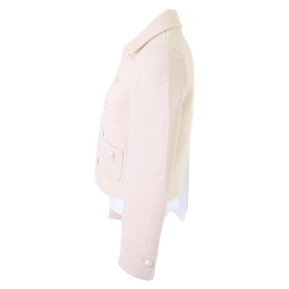 Celine Triomphe Button Cashmere Mixed Tweed Jacket 34 — view 2