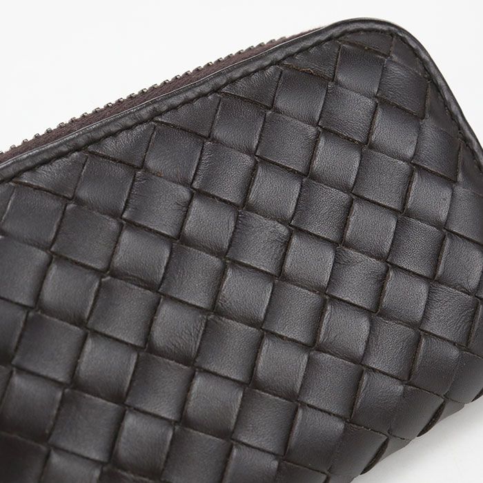 Bottega Veneta Zip Coin Purse Intrecciato Calfskin — view 6