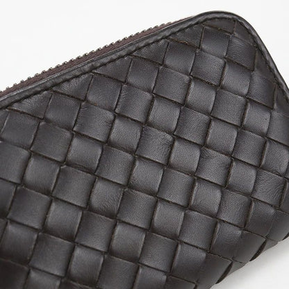 Bottega Veneta Zip Coin Purse Intrecciato Calfskin — view 6