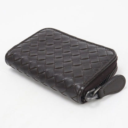 Bottega Veneta Zip Coin Purse Intrecciato Calfskin — view 2