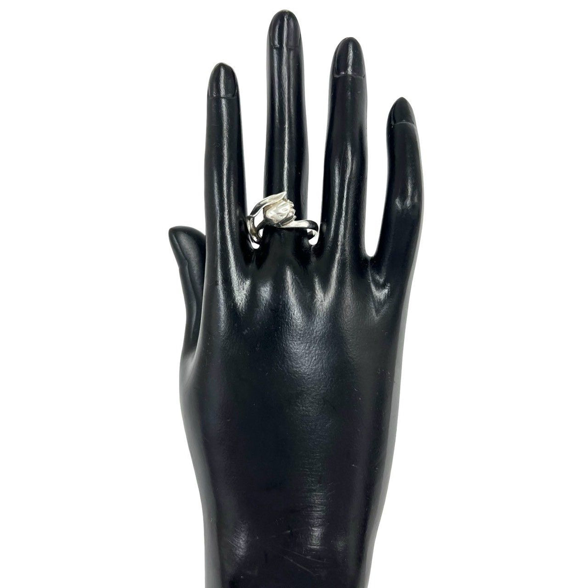 Tiffany & Co Vintage Tulip Ring 925 Sterling Silver — view 2