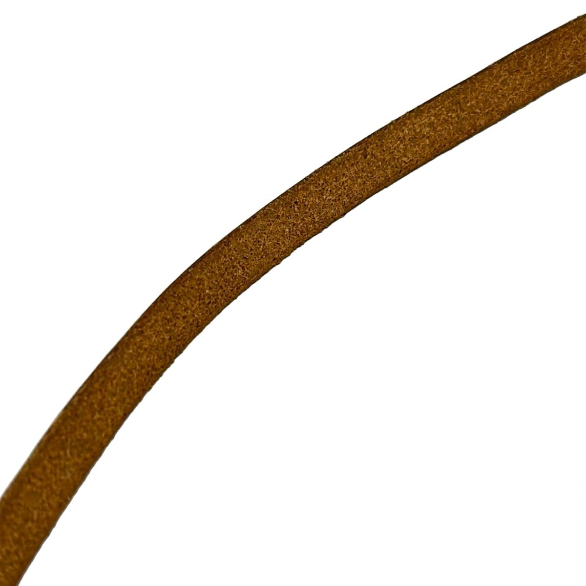 Hermes Bracelet Hapi 3 Leather Light Brown Silver — view 5