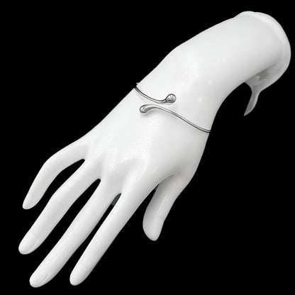 Tiffany & Co Double Teardrop Bangle 17 925 Sterling Silver Bracelet — view 7