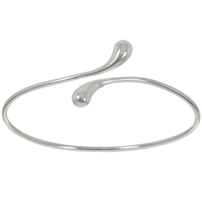 Tiffany & Co Double Teardrop Bangle 17 925 Sterling Silver Bracelet — view 2