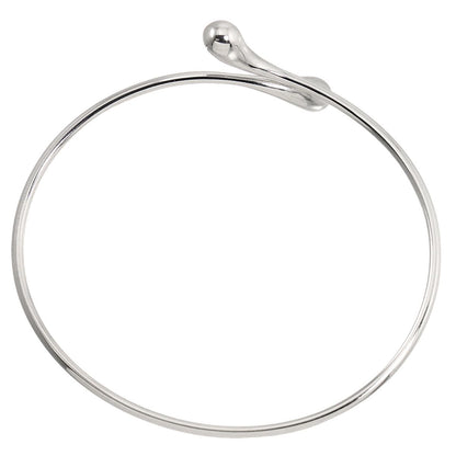 Tiffany & Co Double Teardrop Bangle 17 925 Sterling Silver Bracelet — view 5