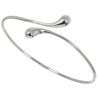 Tiffany & Co Double Teardrop Bangle 17 925 Sterling Silver Bracelet — view 6