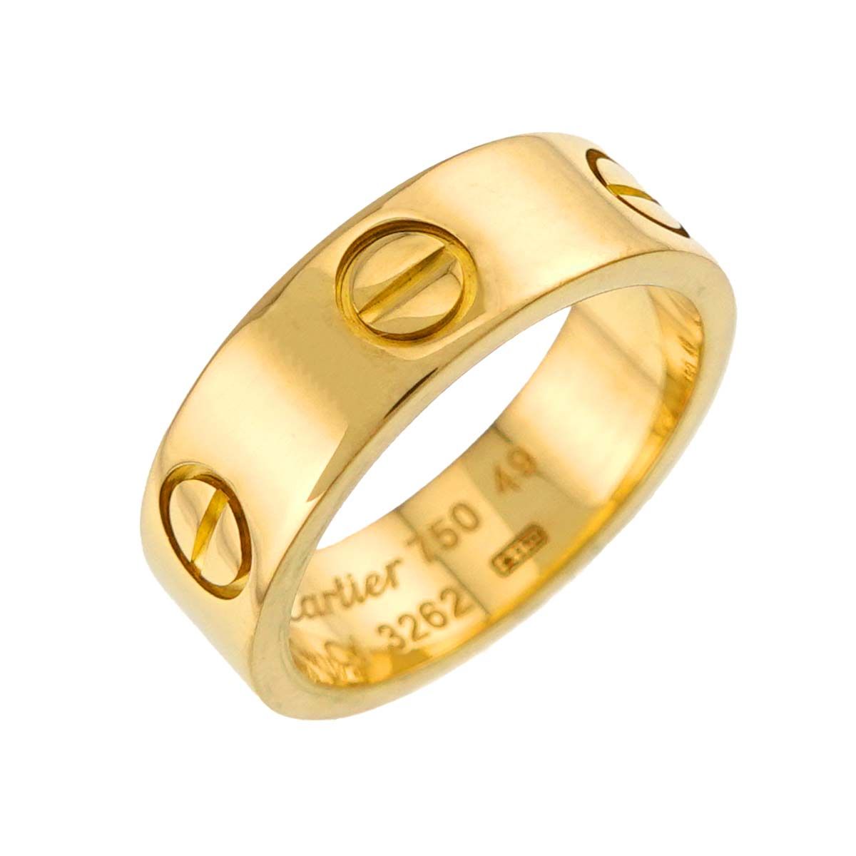 Cartier Love 49 Ring 18k Yellow Gold 750 — view 4