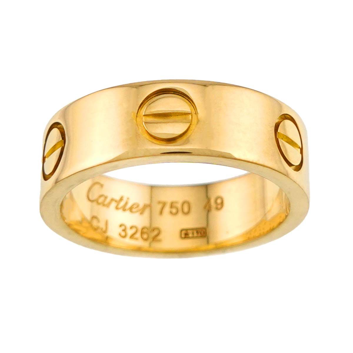 Cartier Love 49 Ring 18k Yellow Gold 750 — view 2