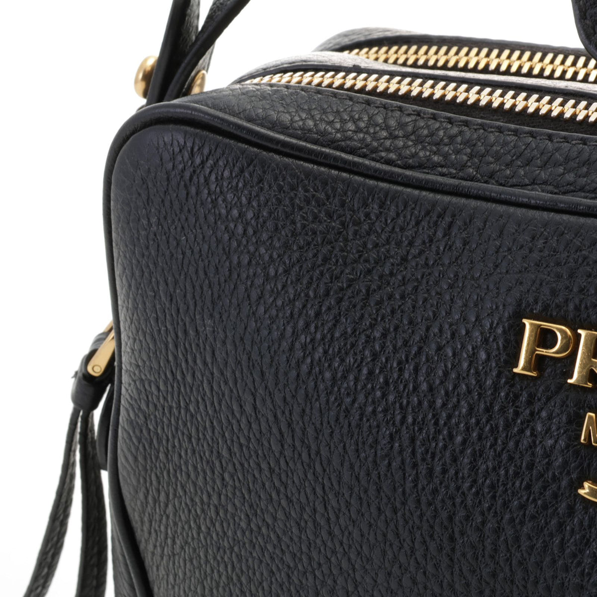 Prada Shoulder Bag Leather Black — view 6