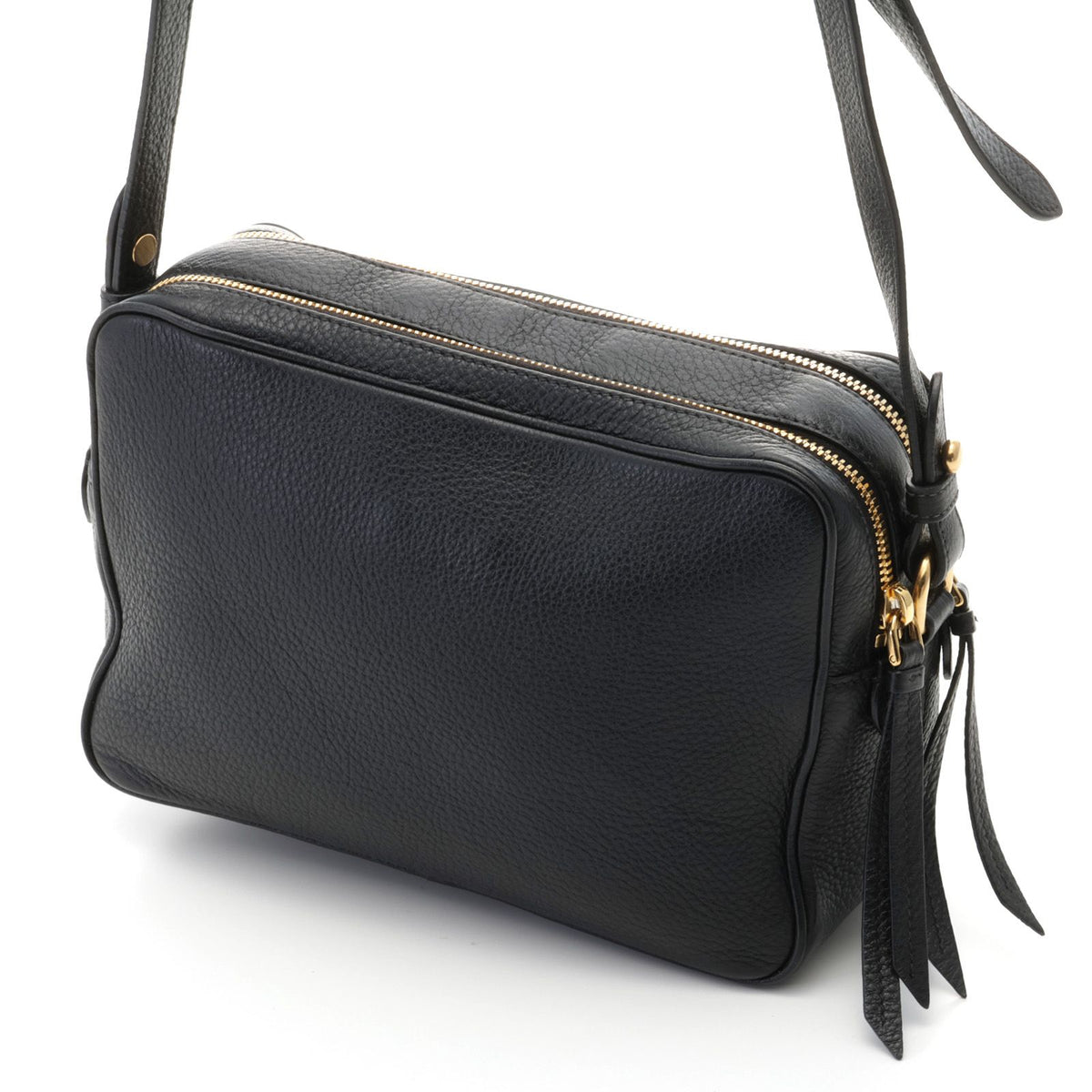 Prada Shoulder Bag Leather Black — view 2