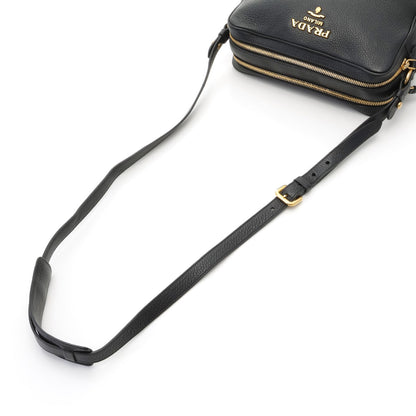 Prada Shoulder Bag Leather Black — view 4