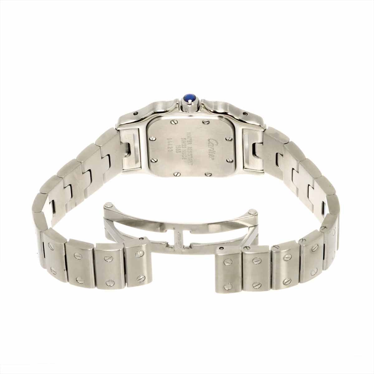 Cartier Santos Galbee SM Watch Ivory Quartz — view 4