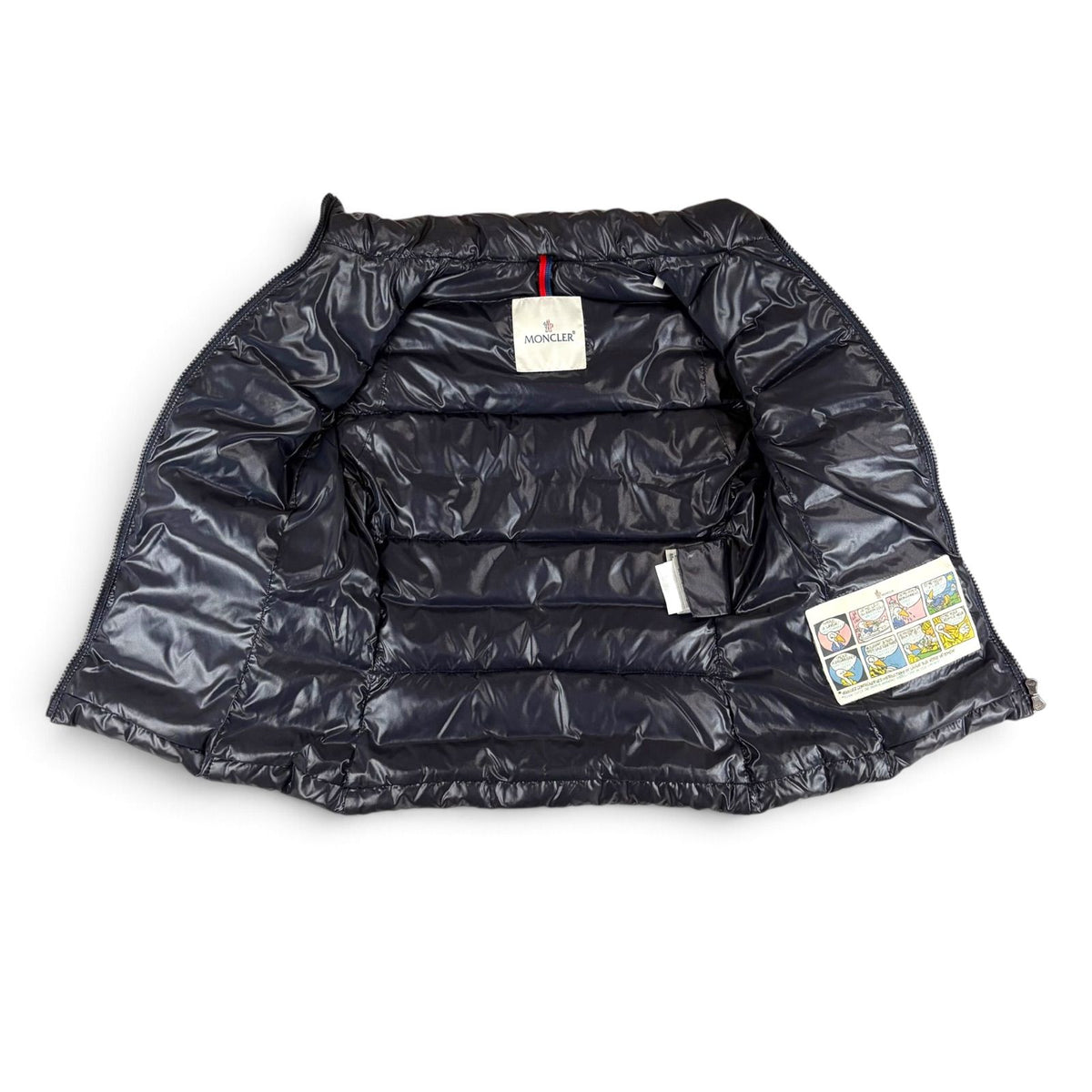Moncler Ghany Maglia Patch Down Vest Shiny Nylon — view 4