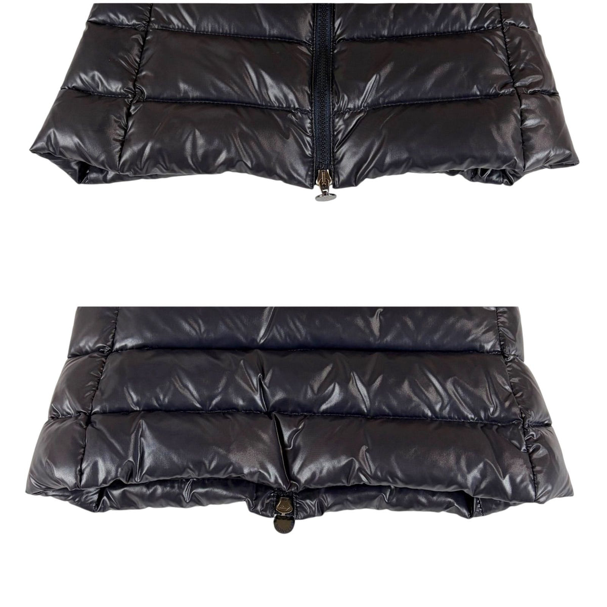 Moncler Ghany Maglia Patch Down Vest Shiny Nylon — view 6