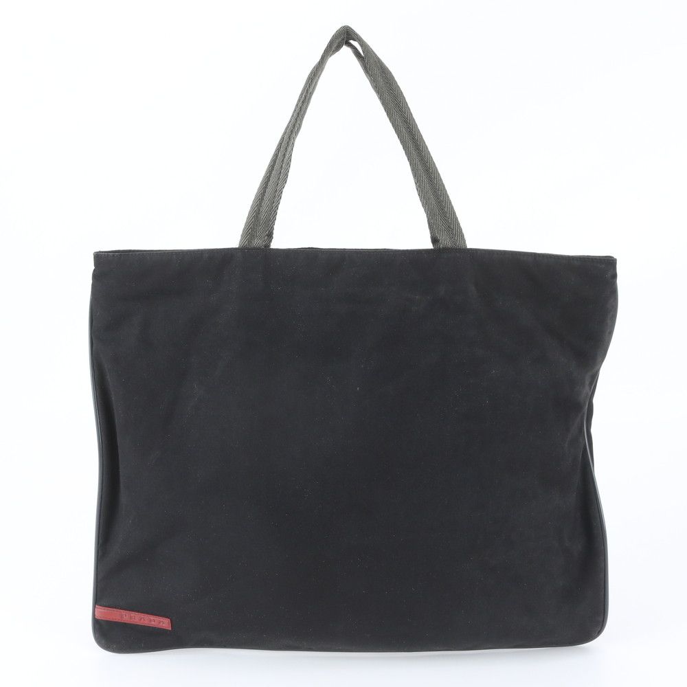 Prada Sports Tote Bag Shoulder Hand Black