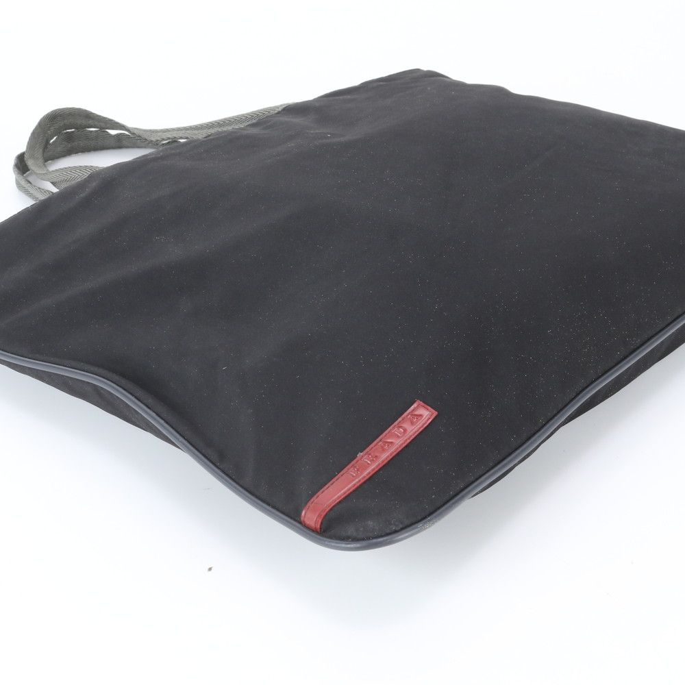 Prada Sports Tote Bag Shoulder Hand Black — view 5